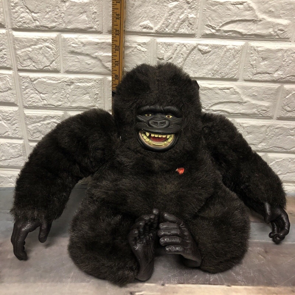 RARE HTF Universal Studios 1980s King Kong 18" Plush Does Not Growl